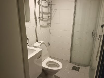 Kaksio keskustassa.