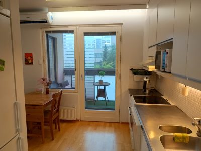 Kaksio erinomaisilla liikenneyhteyksillä