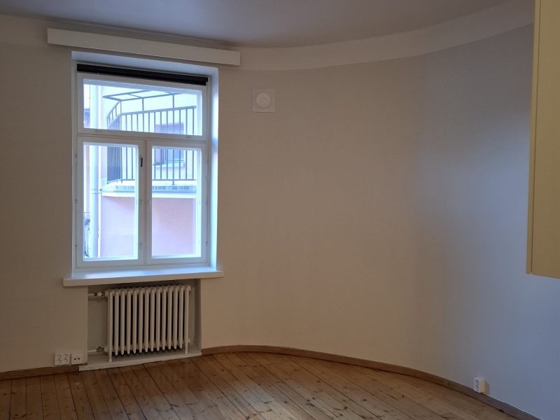 Huippu sijainti Ullanlinnankatu Helsinki, rauhallinen yksiö