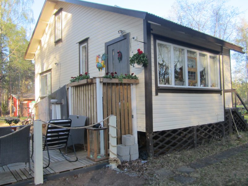 Harvoin tarjolla rintamamiestalo Sonkajärvi upea Jyrkkän kylä