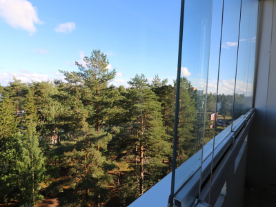 Tilava 7. kerroksen kaksio Lahden Metsäkankaasta