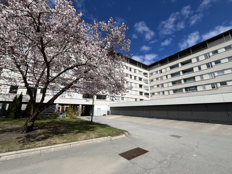 Siisti kerrostaloasunto upealla pohjaratkaisulla