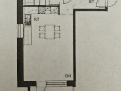 Valoisa kaksio Kuopion Saaristokaupungista