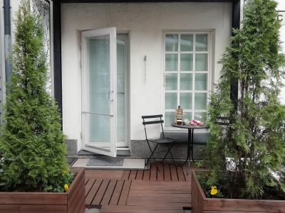 TAMPERE KESKUSTA. Uniikki, kompakti yksiö (23 m2)+ oma pikku terassi