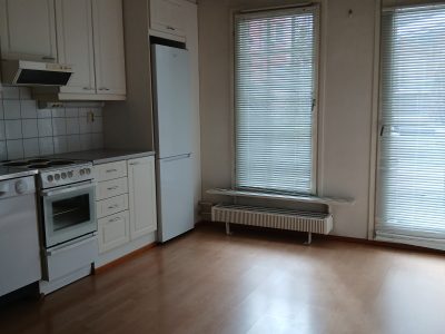 TAMPERE KESKUSTA. Uniikki, kompakti yksiö (23 m2)+ oma pikku terassi
