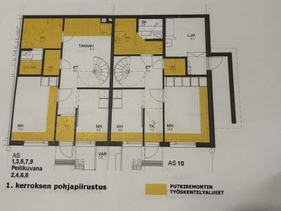 Vuokrattavana rivitalo-asunto rauhallisella alueella