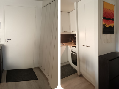 Käytännöllinen yksiö Kuninkaantammessa